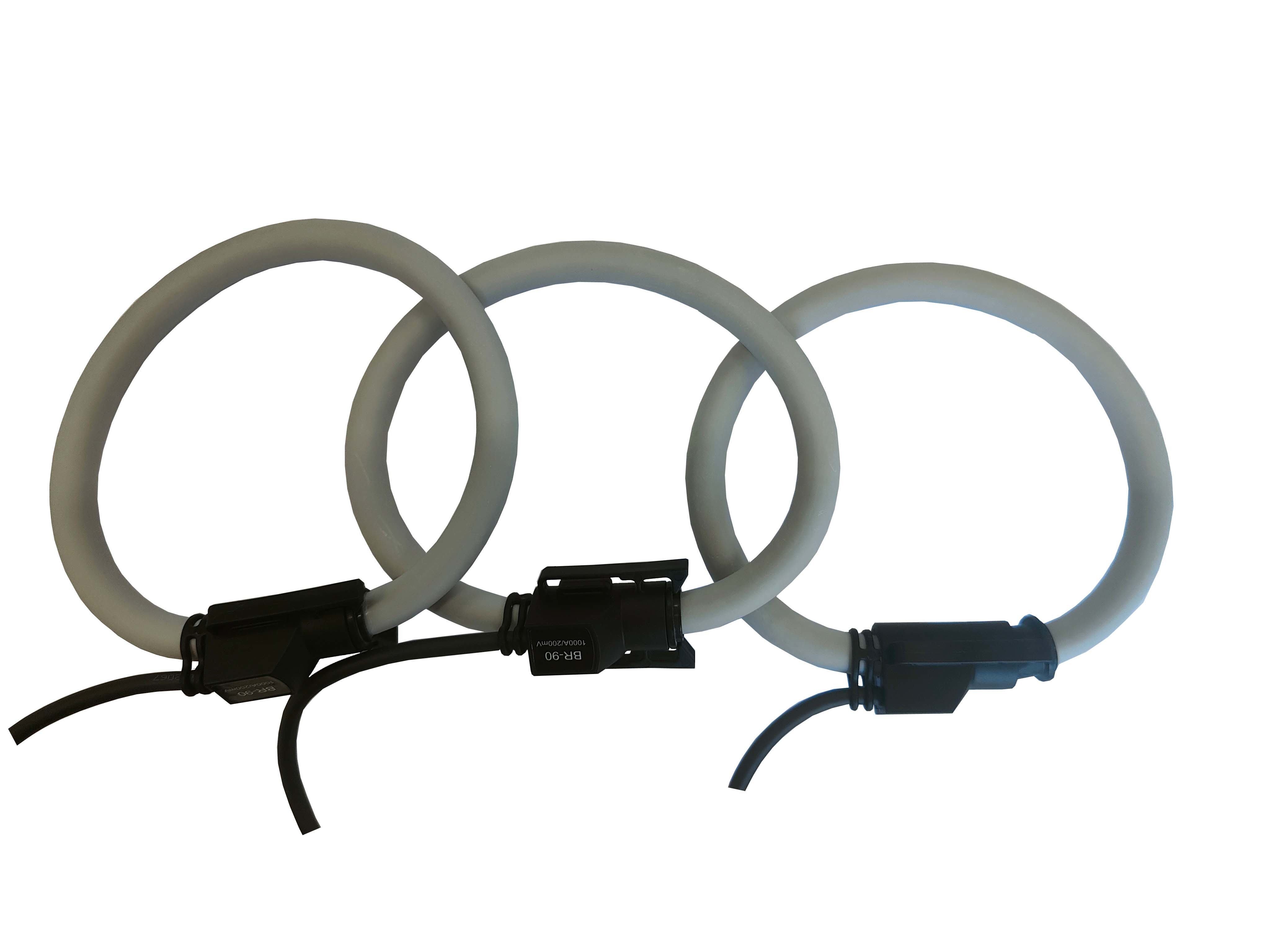 Acrel BR-90 1000A/333mV Split Core AC Rogowski Coils CT Current Sensor Current Transformers for Smart Power Meters IOT Cloud Platform Energy Consumption Monitoring