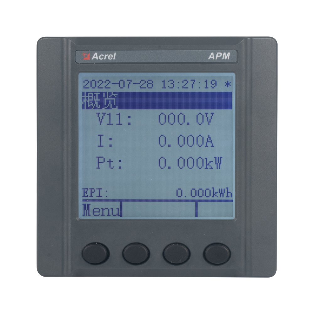 Acrel APM520/CE CE Approved Digital 3 Phase Ethernet Energy Meter For IOT Platform Energy Consumption Monitoring