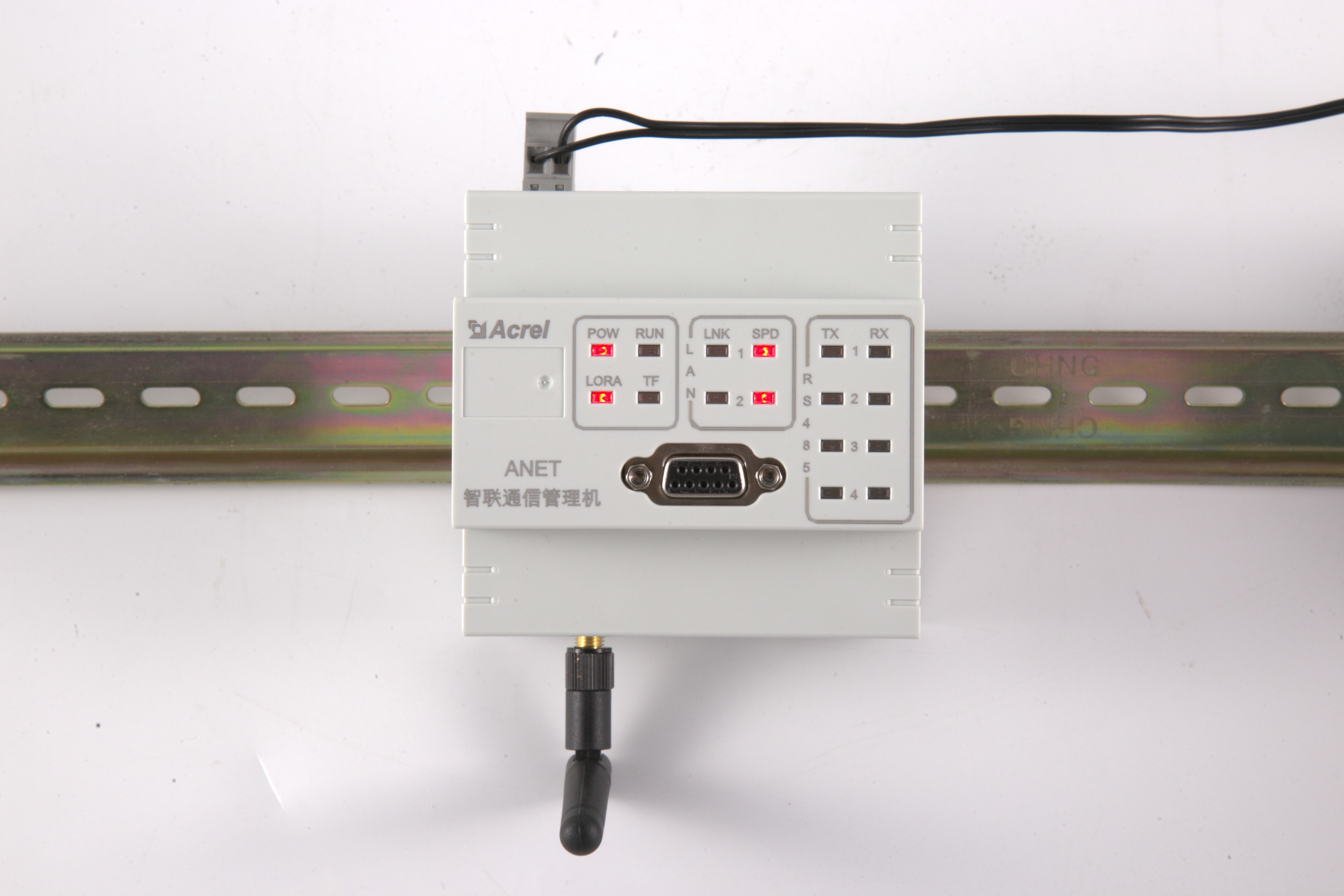 Acrel ANet-1E2SM CE Approved Ethernet Modbus-TCP/IP Smart Gateway For EMS & IOT Platform Energy Consumption Monitoring