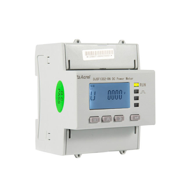 Acrel DJSF1352-RN CE UL Approved Digital DC Energy Meter For IOT Platform Solar Power Consumption Monitoring