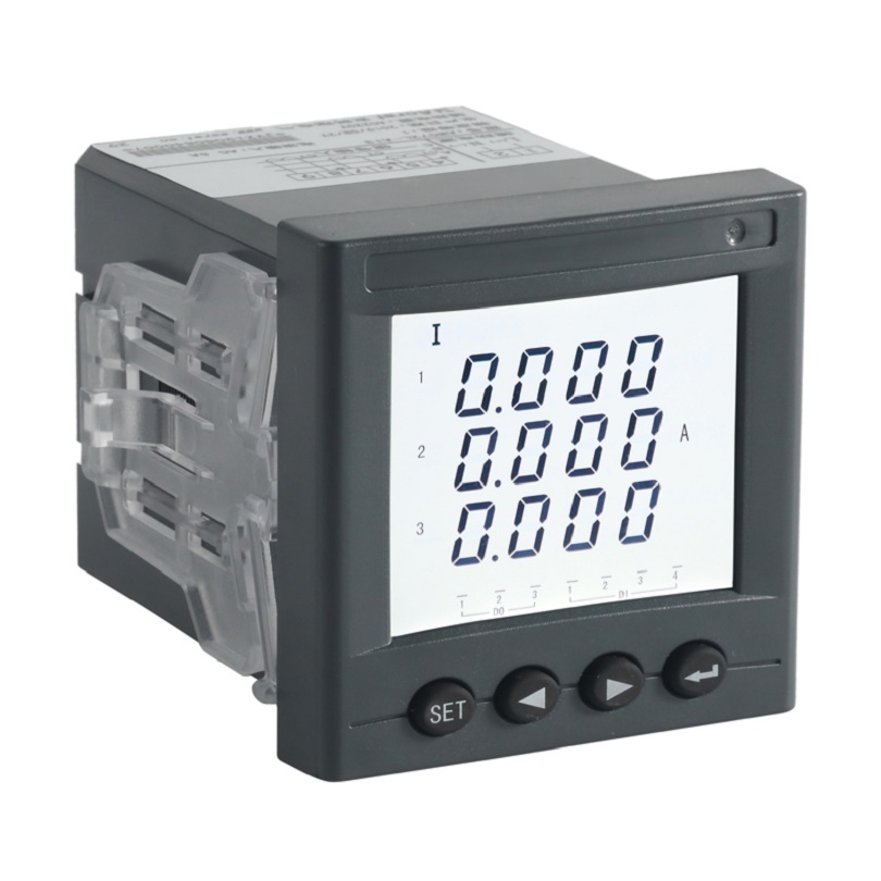 AMC72L-E4/KC CE Approved Digital 3 Phase Energy Meter For IOT Platform Energy Consumption Monitoring