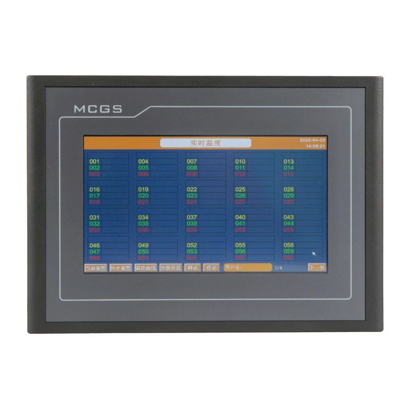 Acrel ATP010 Wireless Temperature Measurement Centralized Collection Touch Screen for Cable/Busbar Temperature Monitoring