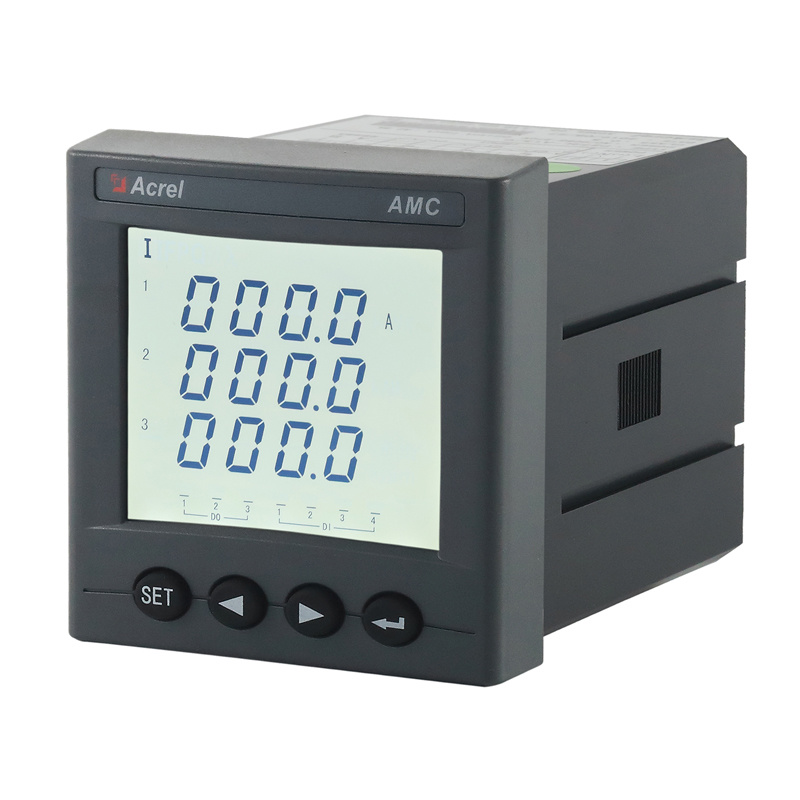 AMC72L-E4/KC CE Approved Digital 3 Phase Energy Meter For IOT Platform Energy Consumption Monitoring