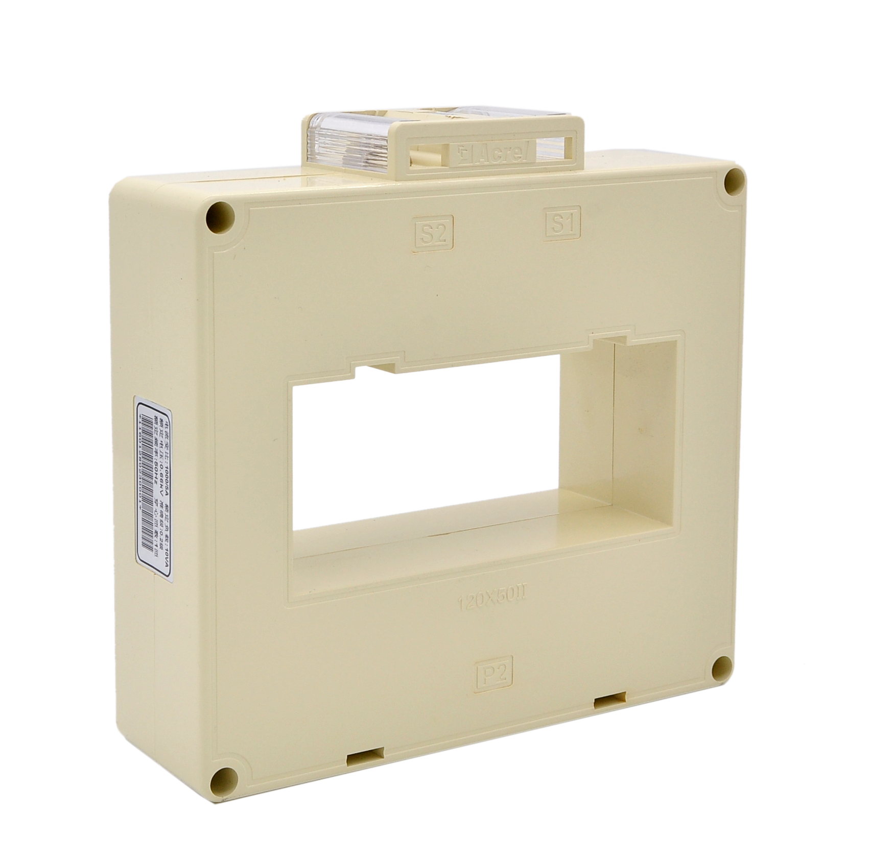 Acrel AKH-0.66/G G-170x100II Series, 5000A/5A Closed Core AC CT Current Sensor High Accuracy Current Transformers for Smart Power Meters IOT Cloud Platform Energy Consumption Monitoring