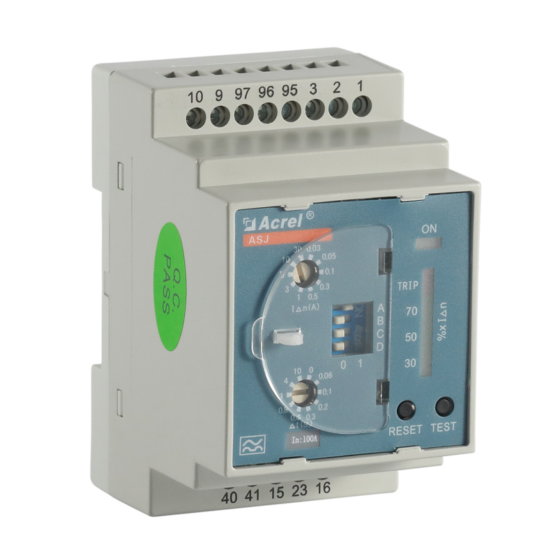 Acrel ASJ10-LD1A Residual Current Relays to Monitor Leakage Current Measure Residual Current