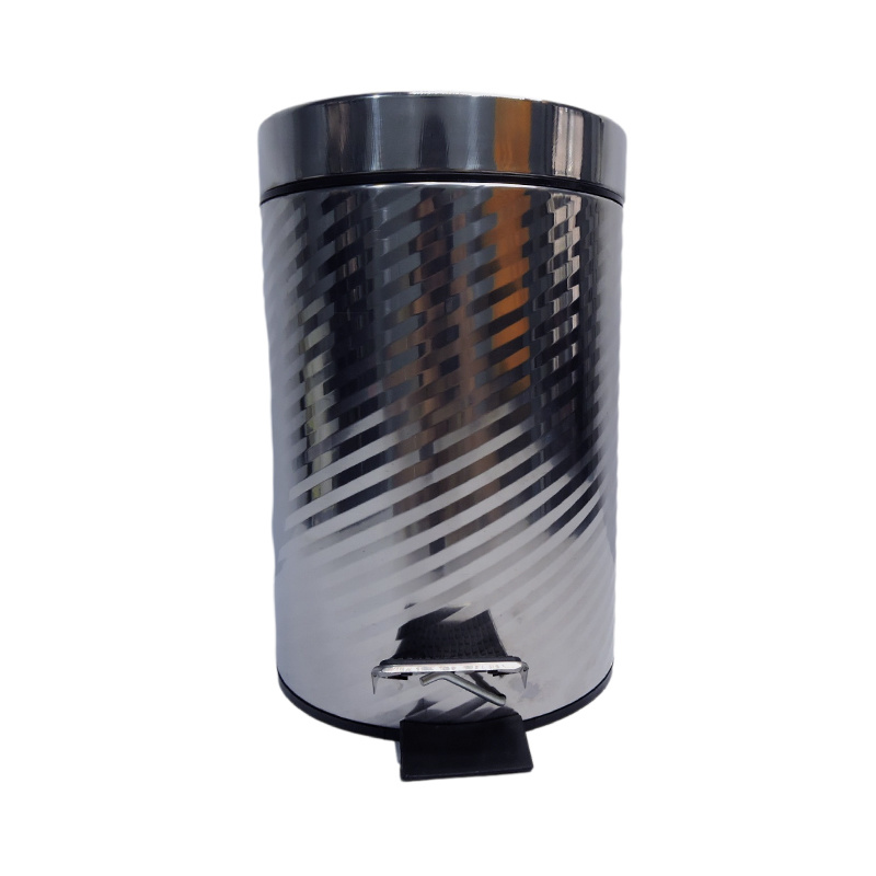 3L threaded flat lid trash can DJ-JJ001