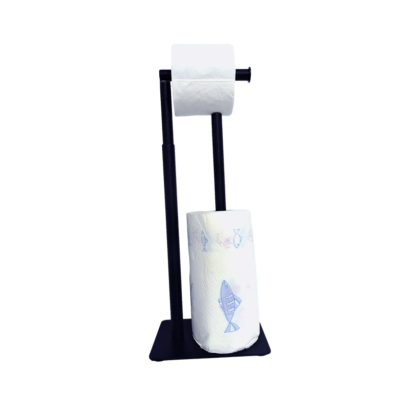 Square base double tube telescopic tissue holder DJ-GJ062