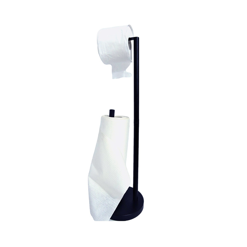 Double-fold detachable towel tissue holder (round tube) DJ-GJ005