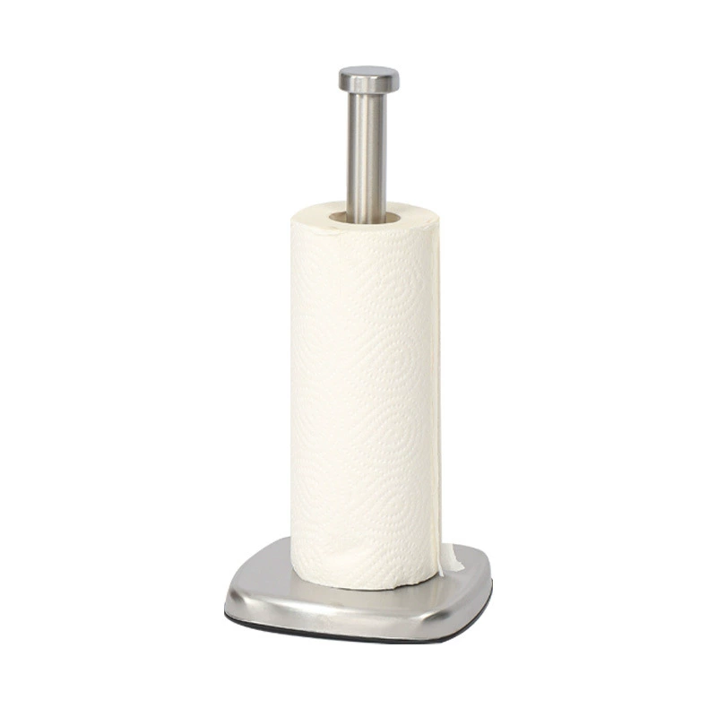 Customizable cross-border kitchen countertop roll paper towel holder, freestanding paper towel holder, oil-absorbing paper, and plastic wrap storage rack