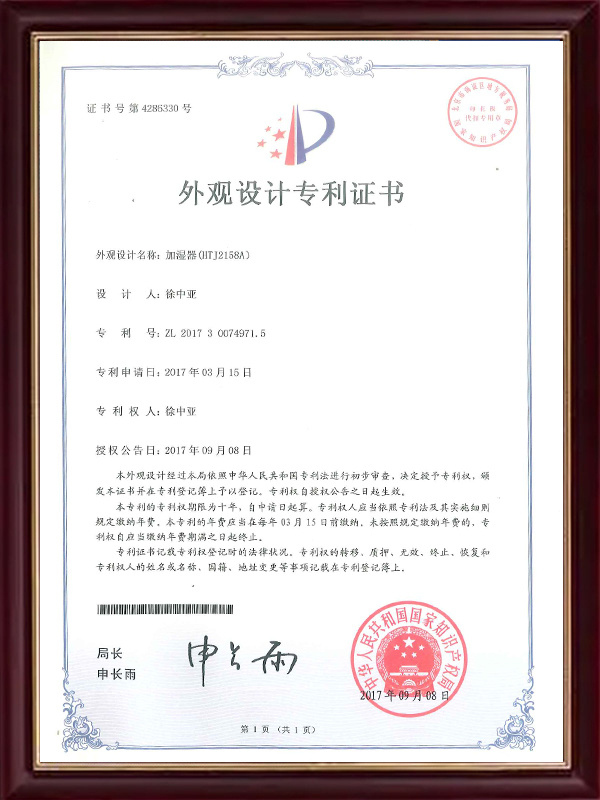 Design Patent Certificate (17)