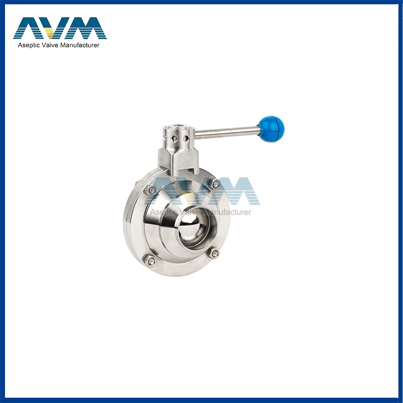 Manual butterfly ball valve