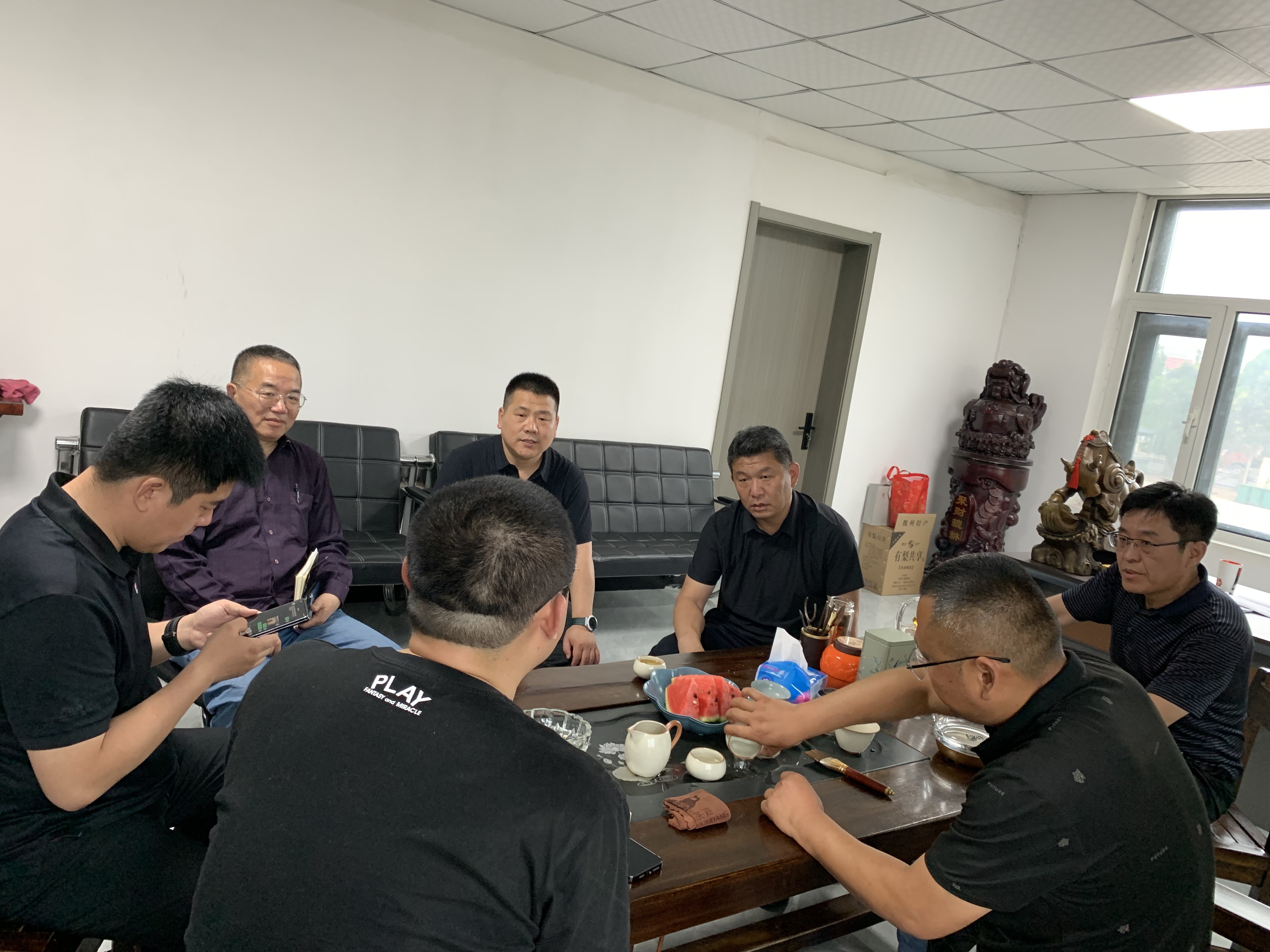 热烈欢迎各位领导莅临华仁生物参观考察 热烈欢迎各位领导莅临华仁生物参观考察