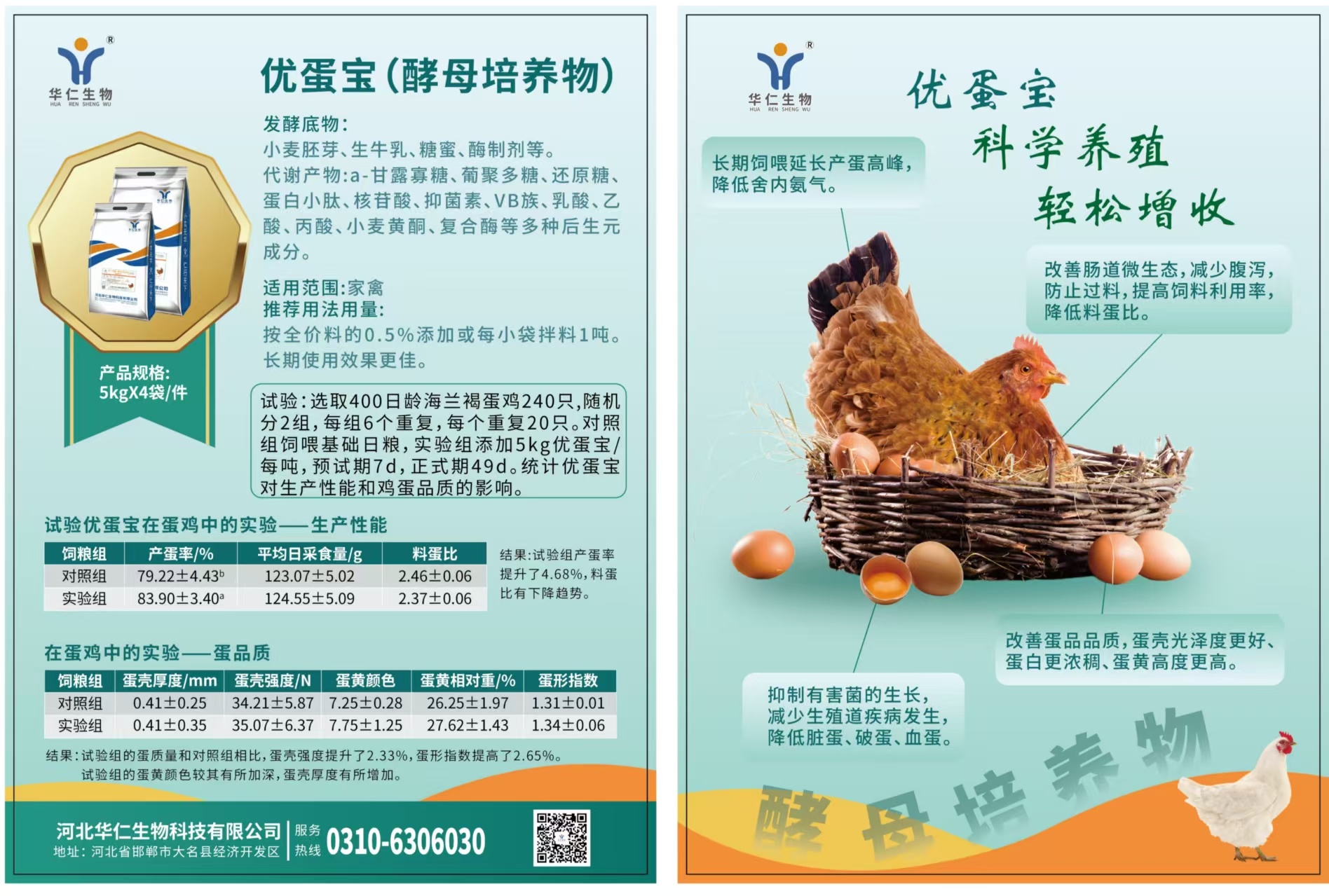 优蛋宝(酵母培养物)
