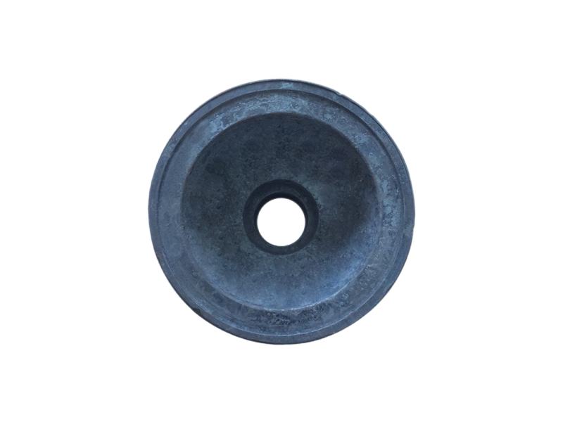 Differential right half-shell (center perforated)