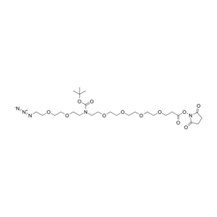 N-(Azido-PEG2)-N-Boc-PEG4-NHS ester