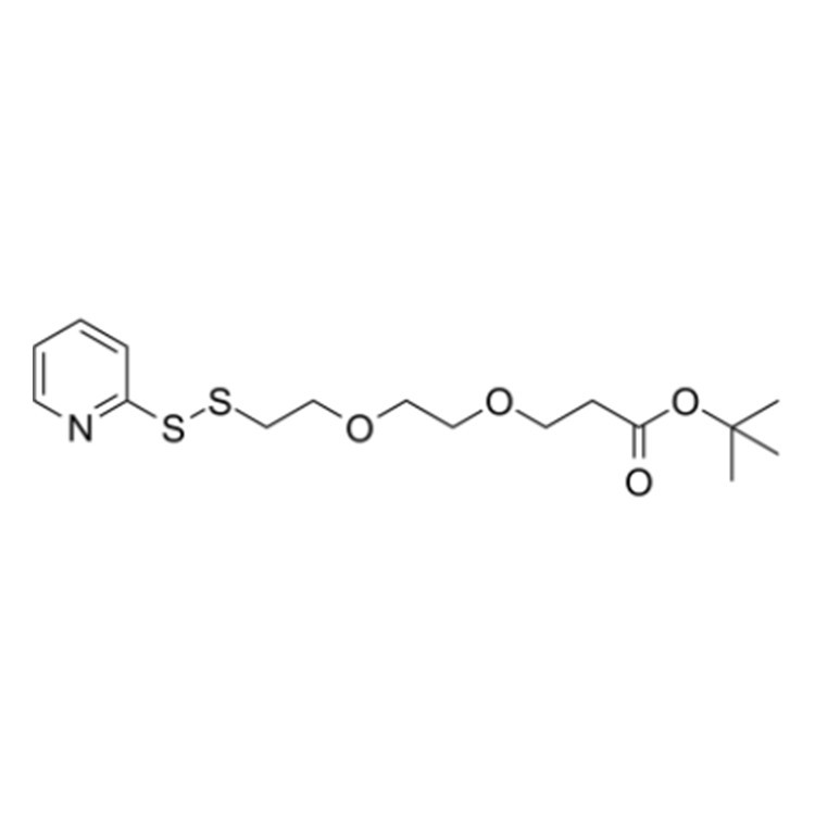 (2-pyridyldithio)-PEG2-t-butyl ester，(2-Pyridyldithio)-PEG2-Boc