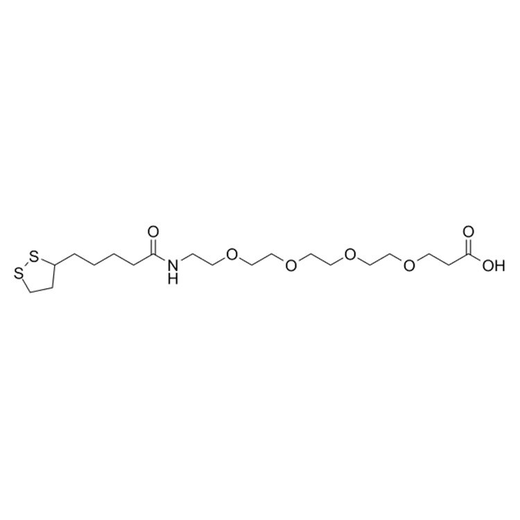 Lipoamido-PEG4-acid，LIPOAMIDO-PEG4-COOH