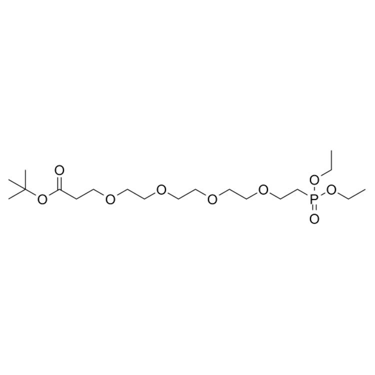 t-butyoxycarboxy-PEG4-phosphonic acid ethyl ester