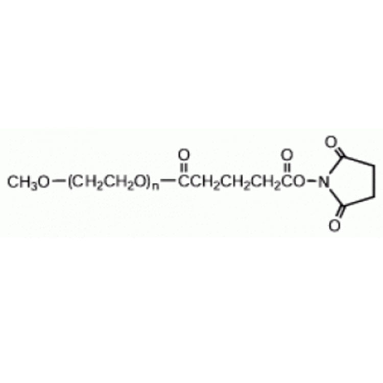 Methoxy-PEG-glutaric acid NHS，mPEG-glutaric acid NHS，MW：1000