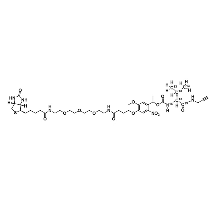 PC-Biotin-PEG3-Val（C13，N15）-propargyl