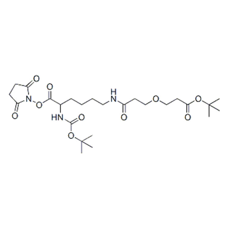 N-Boc-N'-(PEG1-t-butyl ester)-L-Lysine-NHS ester