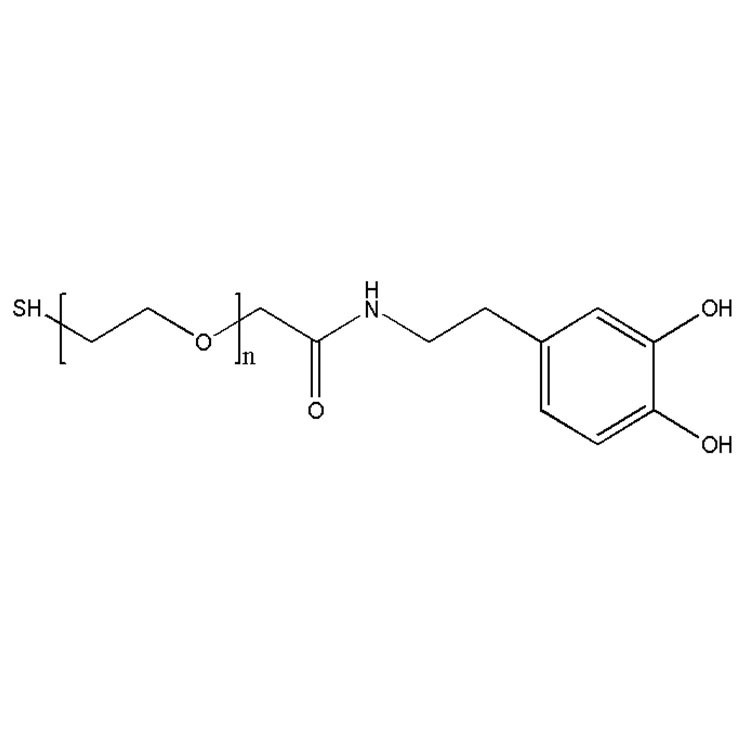Dopamine-PEG-SH，Dopamine-PEG-Thiol，MW：10000