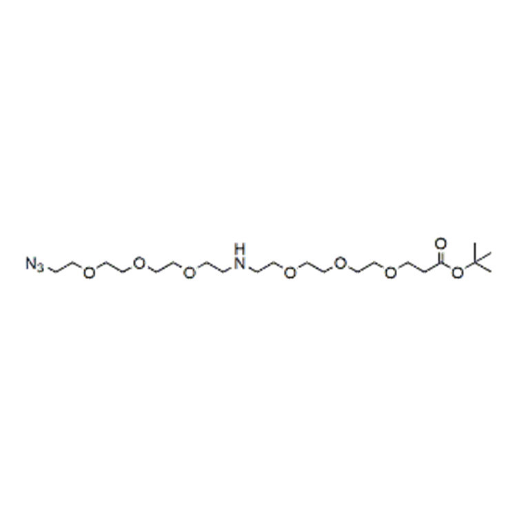 N-(Azido-PEG3)-NH-PEG3-t-butyl ester