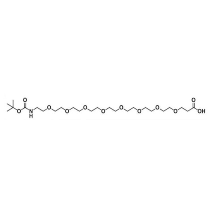 t-Boc-N-amido-PEG8-acid，Boc-NH-PEG8-CH2CH2COOH