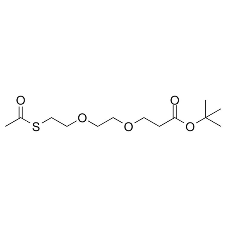 S-acetyl-PEG2-t-butyl ester，S-acetyl-PEG2-Boc