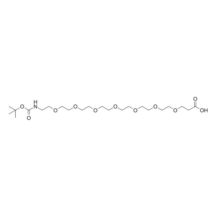 t-Boc-N-amido-PEG7-acid，Boc-NH-PEG7-CH2CH2COOH