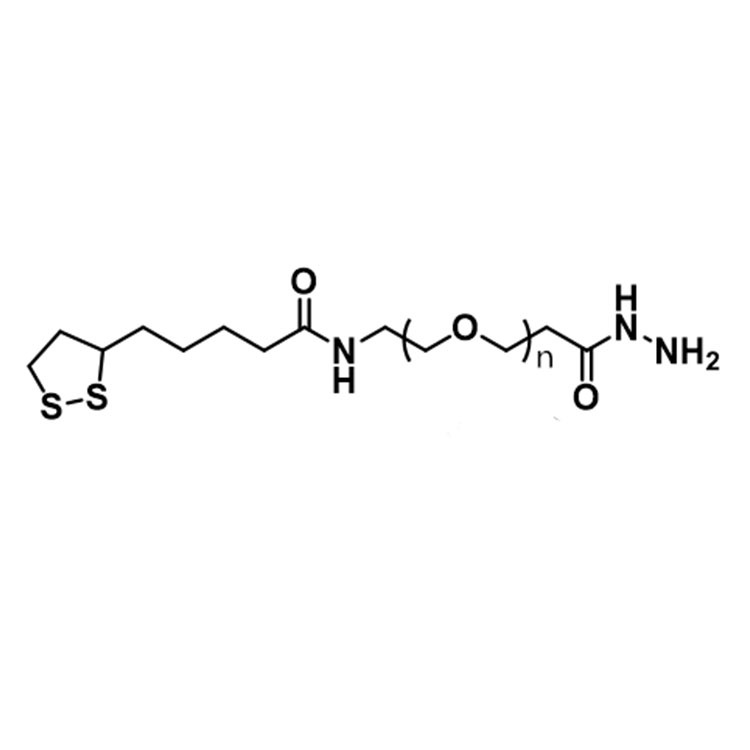 Lipoic acid-PEG-Hydrazide，LA-PEG-Hydrazide，MW：3400