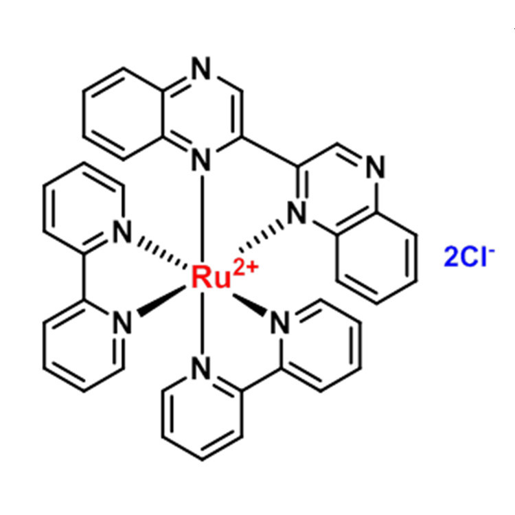 Bis (2,2'-bipyridyl) (2,2'-bipyrazine [5,10] phenyl) dichlorate