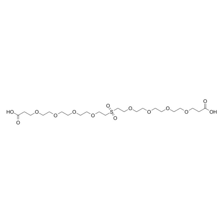 Acid-PEG4-Sulfone-PEG4-acid，Sulfone-Bis-PEG4-acid