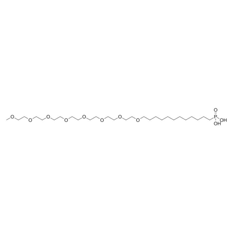 m-PEG8-(CH2)12-phosphonic acid，m-PEG8-C10-phosphonic acid