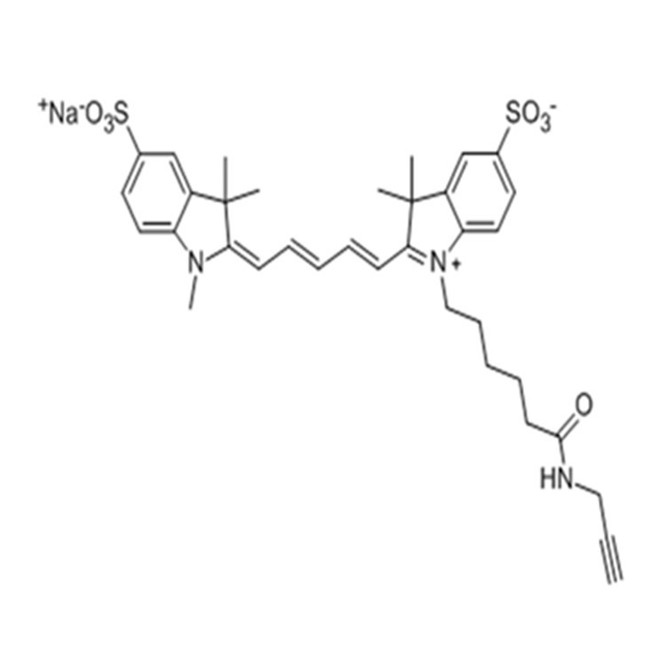 diSulfo-Cyanine5 alkyne，diSulfo-Cy5-alkyne