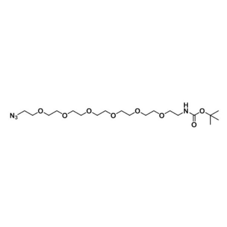 t-boc-N-amido-PEG6-azide，Boc-NH-PEG6-azide