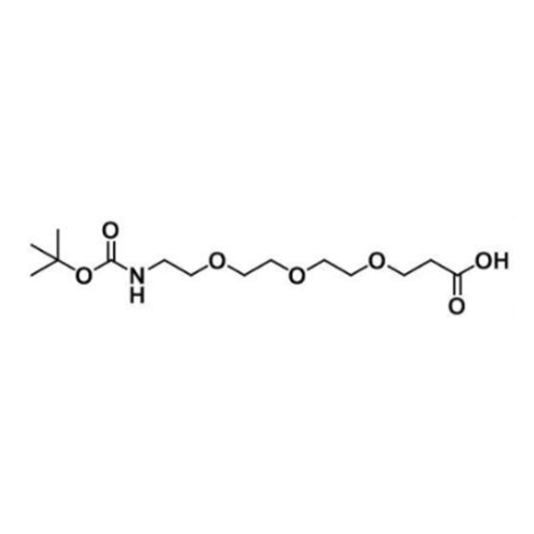 t-Boc-N-amido-PEG3-acid，Boc-NH-PEG3-CH2CH2COOH