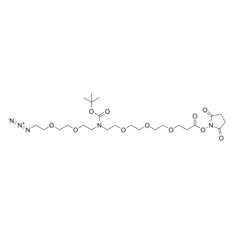N-(Azido-PEG2)-N-Boc-PEG3-NHS ester