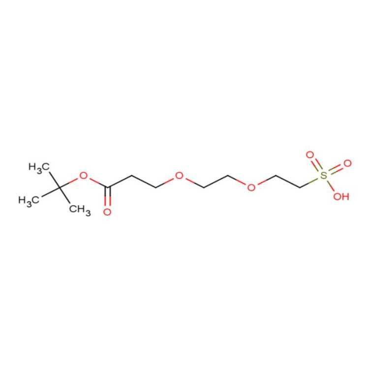 t-Butoxycarbonyl-PEG2-sulfonic acid，Boc-PEG2-sulfonic acid