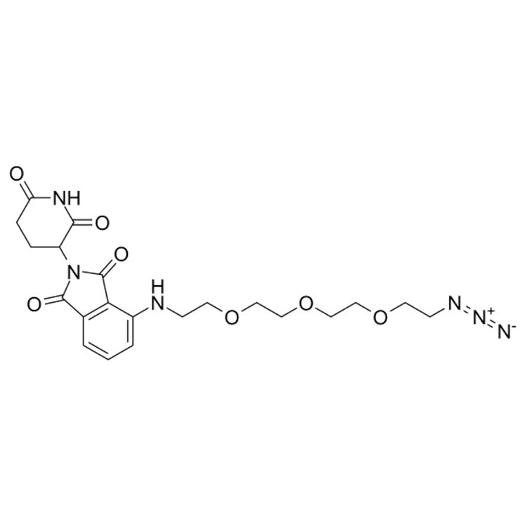 Pomalidomide 4'-PEG3-azide