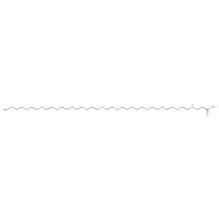 m-PEG12-CH2CH2NHCH2CH2COOH，m-PEG12-NH-C2-acid 