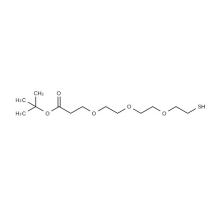 Thiol-PEG3-t-butyl ester，Thiol-PEG3-Boc