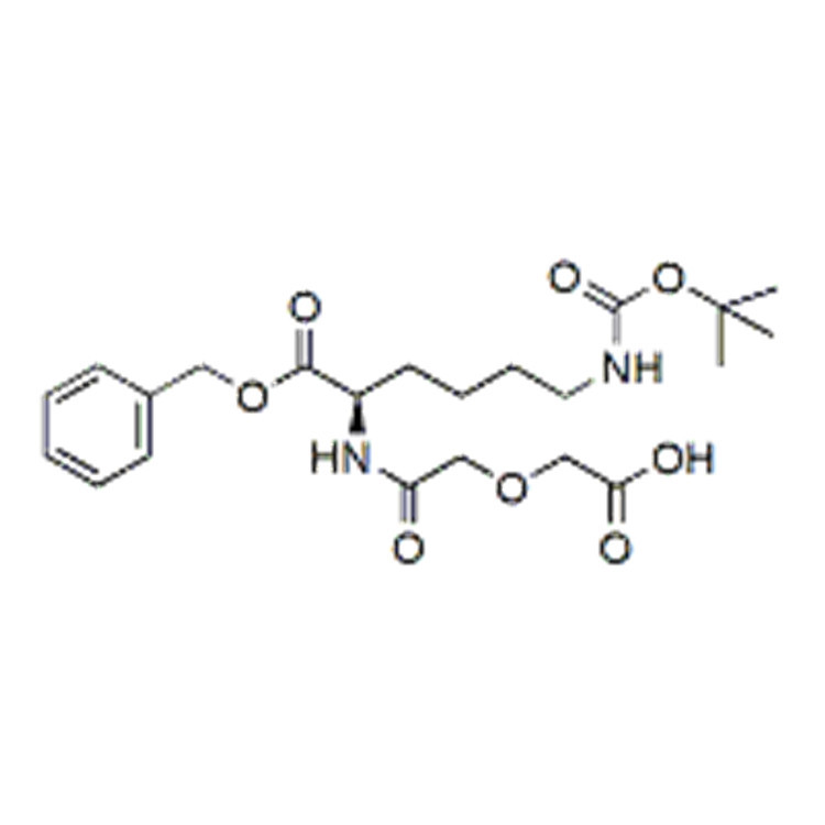 (S)-Benzyl 2-amino-N-[(carboxymethoxy)acetyl]-6-((tert-butoxycarbonyl)amino)hexanoate
