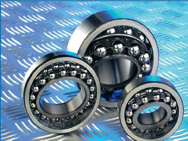 What are the applications of self-aligning ball bearings?