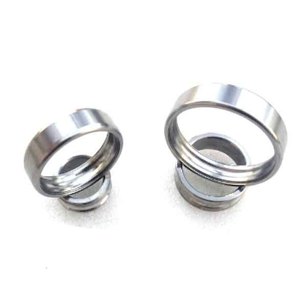 Deep groove ball stainless steel turning workpiece