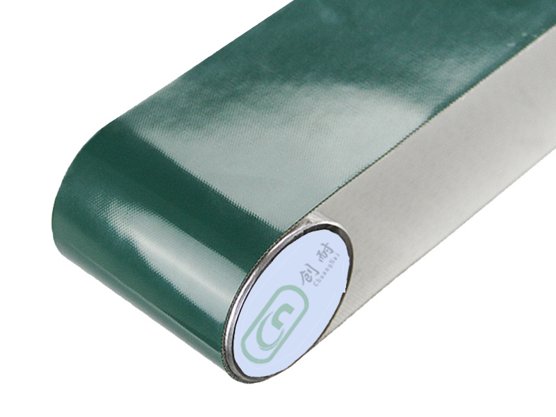 1.0mm dark green pu conveyor belt