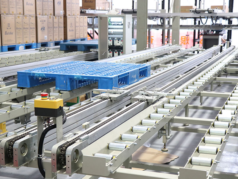 Chain conveyor line
