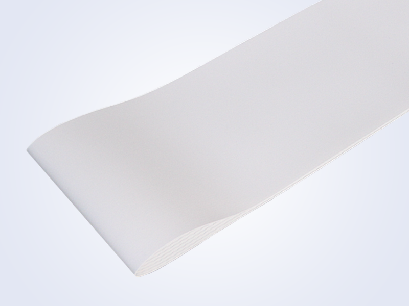1.2mm white PU food-grade conveyor belt