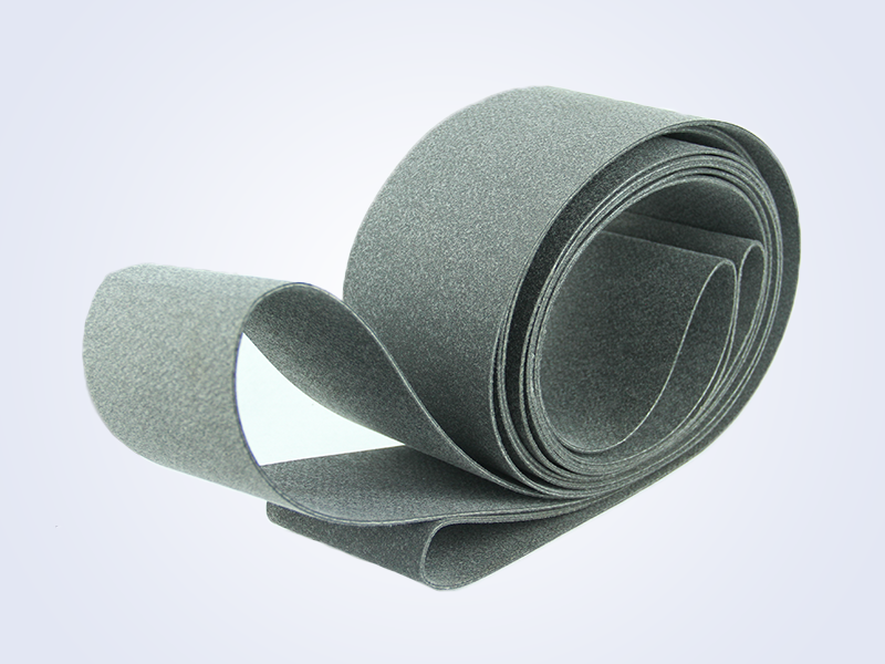 1.5mm gray felt conveyor belt can be glued