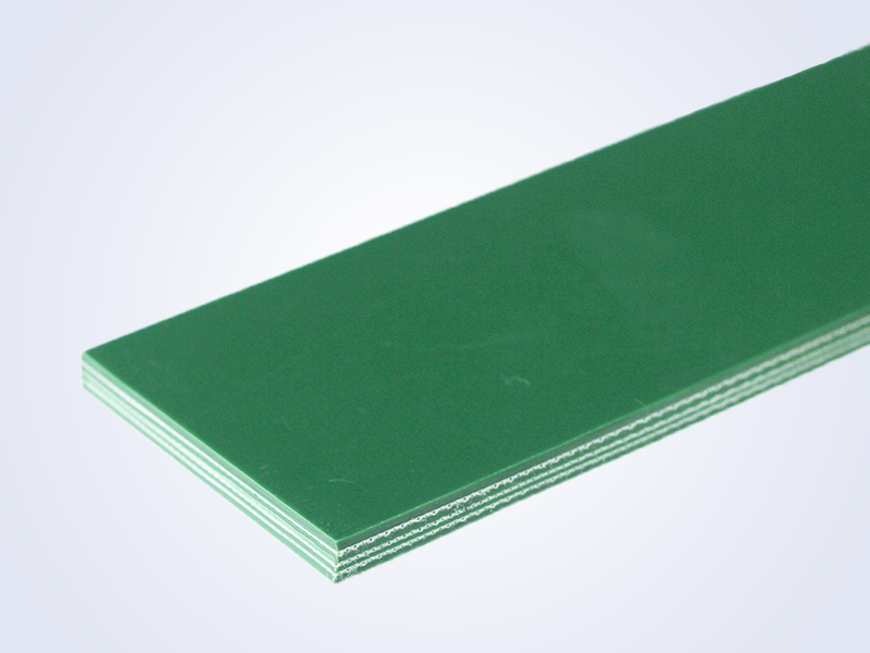 6.0mm green PVC conveyor belt